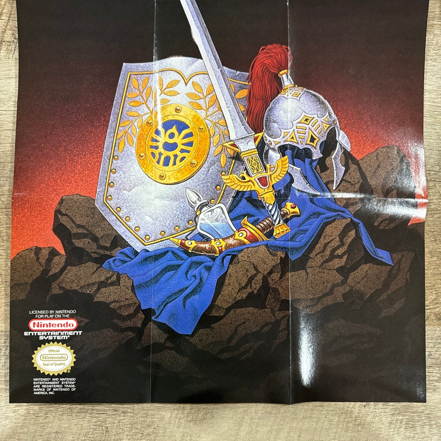 Dragon Warrior (NES, 1989) NINTENDO POWER MAGAZINE GIVEAWAY Handbook, Maps+🔥