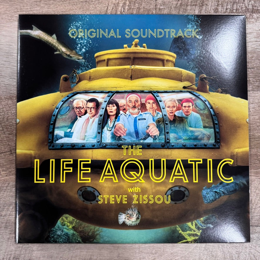 The Life Aquatic With Steve Zissou OST (Soundtrack RSD Vinyl 2xLP) Clean!