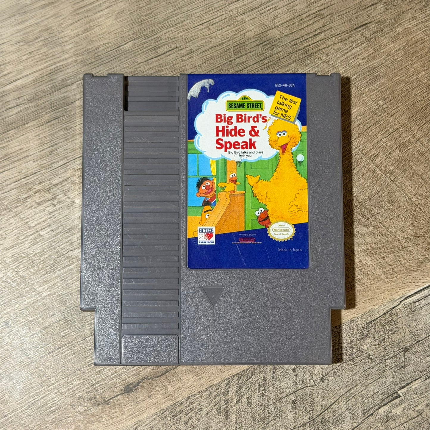 Big Bird's Hide & Speak (Nintendo Entertainment System, NES)