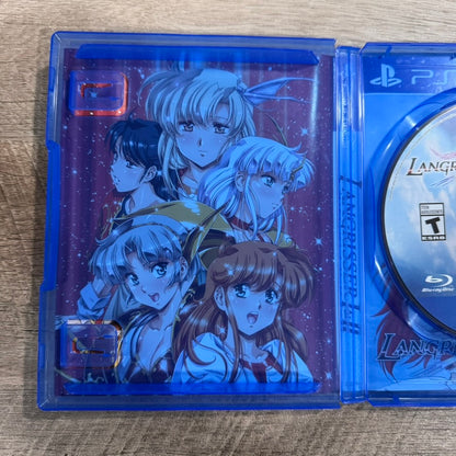 Langrisser I & II (Sony Playstation 4, PS4 2019) CIB W/ Minty Disc!