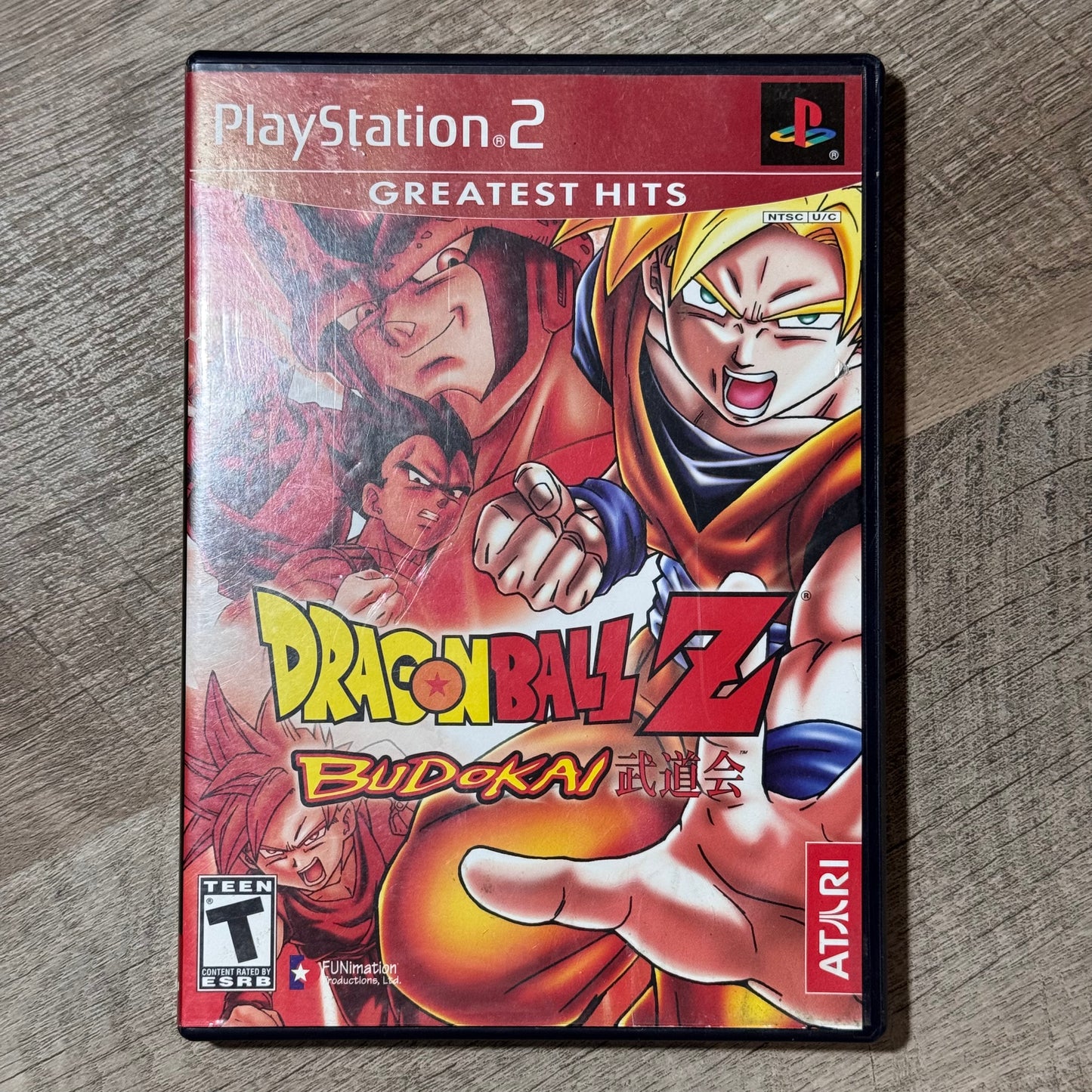 Dragon Ball Z: Budokai (Sony Playstation 2, PS2)