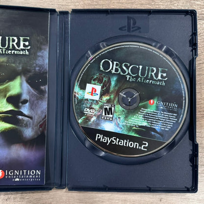 Obscure: The Aftermath (Sony PlayStation 2, PS2 2008) Complete W/ Manual NM!