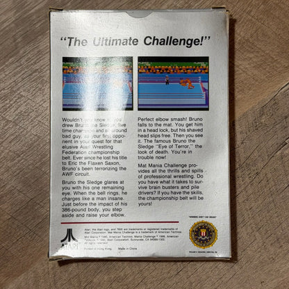 Mat Mania Challenge (Atari 7800)