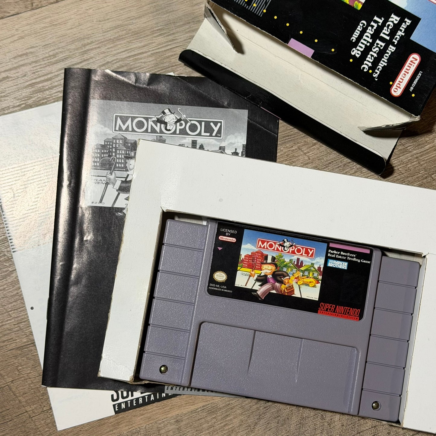 Monopoly (Super Nintendo, SNES)