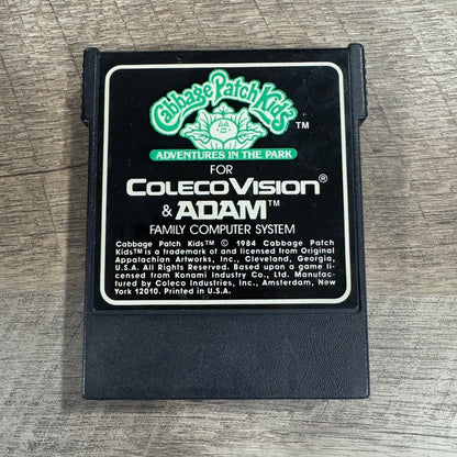 Cabbage Patch Kids Adventures In The Park (ColecoVision, 1984) Very Clean Cart!