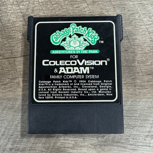 Cabbage Patch Kids Adventures In The Park (ColecoVision, 1984) Very Clean Cart!