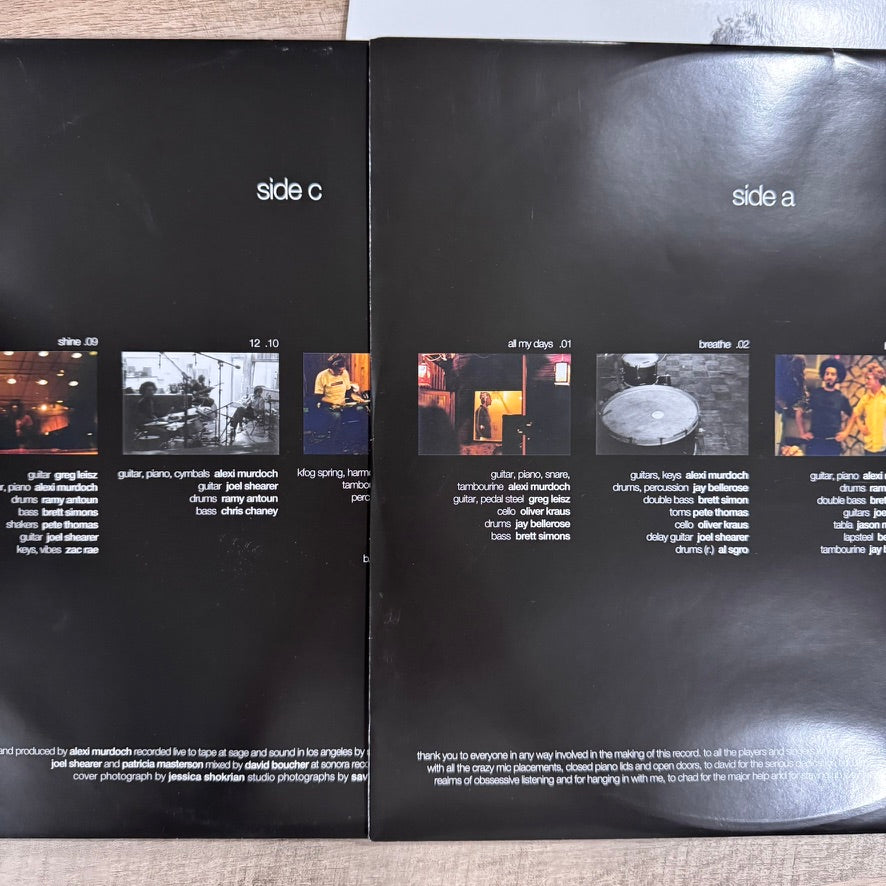 Alexi Murdoch – Time Without Consequence Vinyl (2LP Cyan Blue W/ Etched D-Side)
