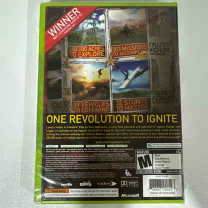 Just Cause (Microsoft Xbox 360, 2006) BRAND NEW FACTORY SEALED
