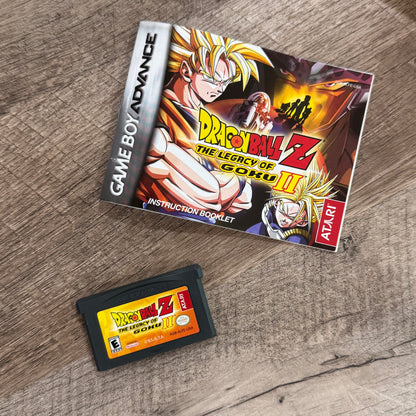 Dragon Ball Z: The Legacy of Goku II (Nintendo GameBoy Advance, GBA)