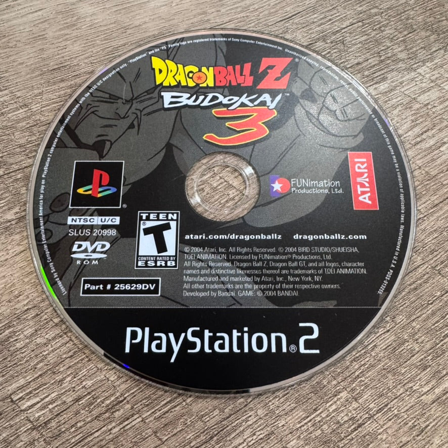 Dragon Ball Z Budokai 3 (Sony Playstation 2, PS2)