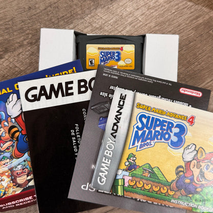 Super Mario Advance 4: Super Mario Bros. 3 (Nintendo GameBoy Advance, GBA)
