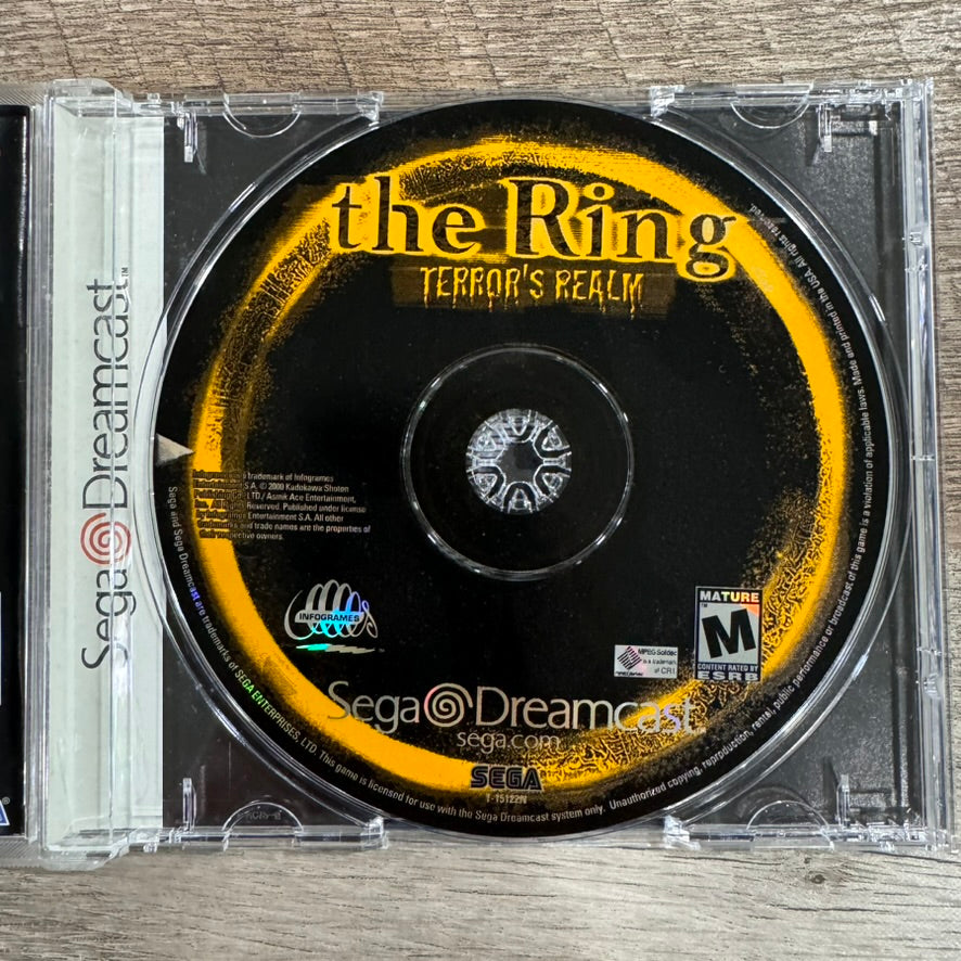 The Ring: Terror's Realm (Sega Dreamcast, 2000) Beautiful CIB & Clean Copy!