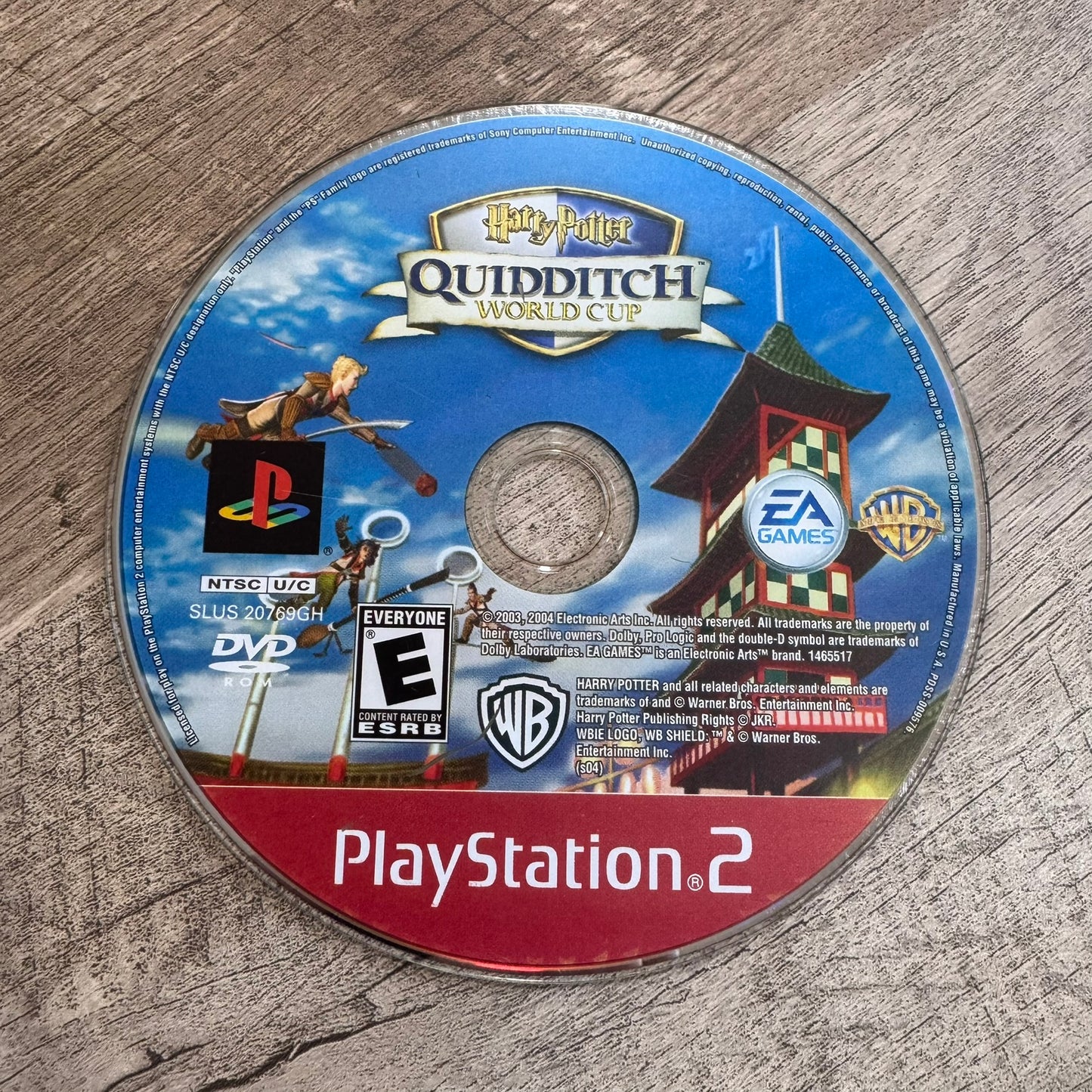 Harry Potter Quidditch World Cup (Sony Playstation 2, PS2)