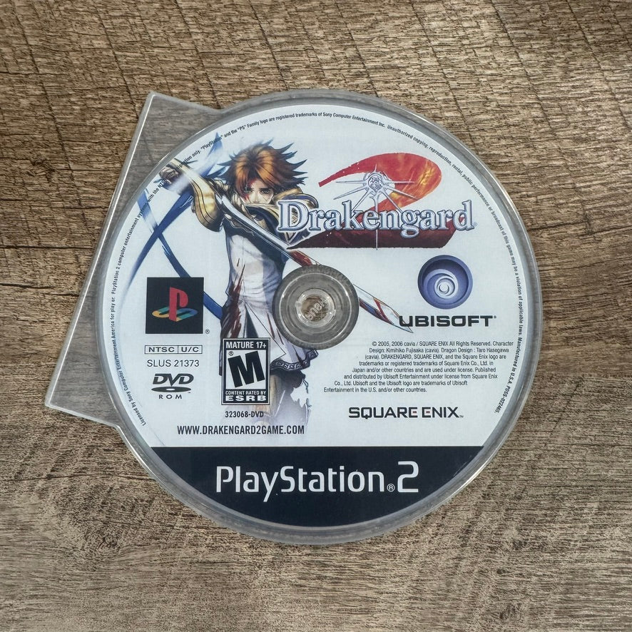 Drakengard 2 (Sony PlayStation 2, PS2 2005) Clean Disc Only! Tested & Working!