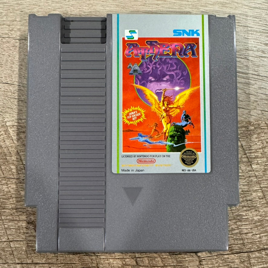 Athena (Nintendo NES, 1987) Crispy Clean CIB W/ Box, Game & Manual!💎