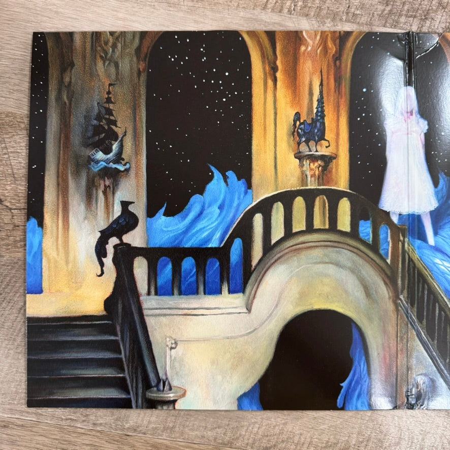 Circa Survive - Violent Waves Black Inside Blue w/ Blue Splatter 2xLP Vinyl READ