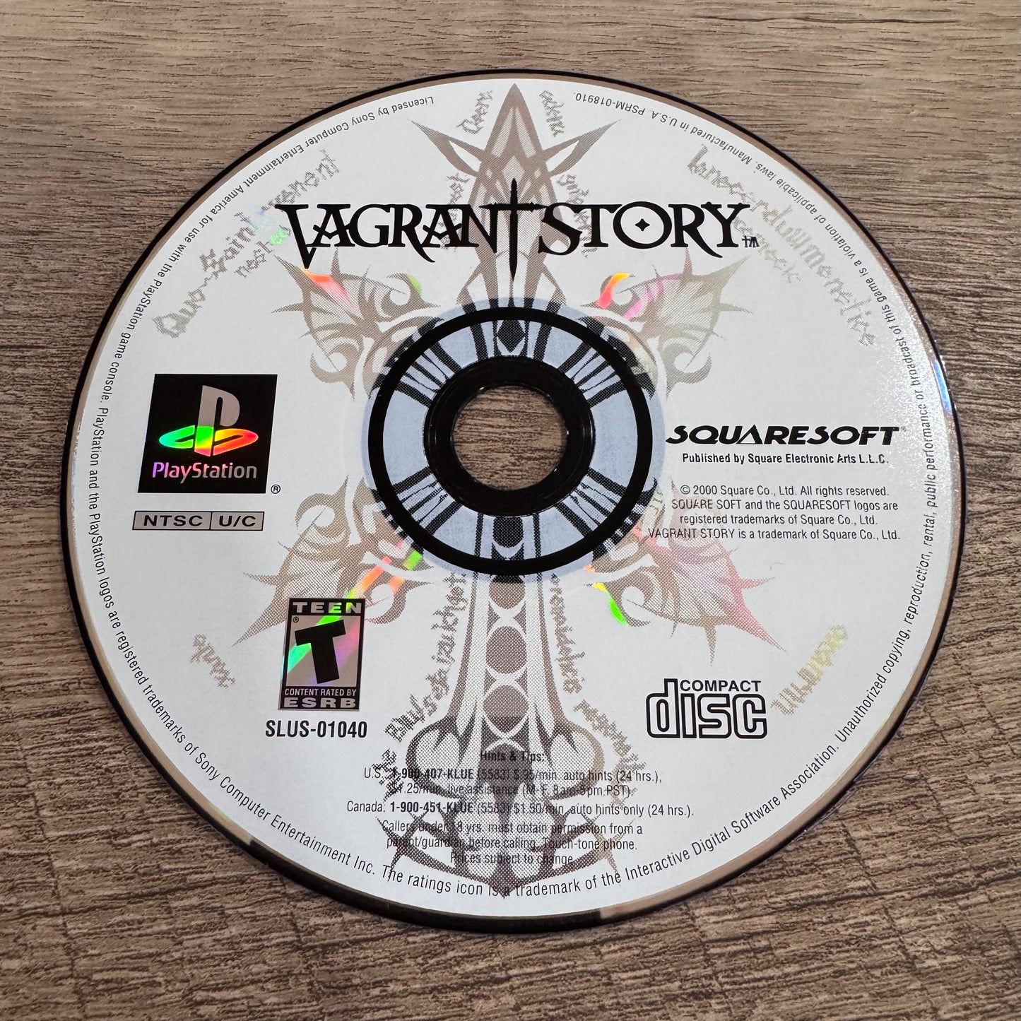 Vagrant Story (Sony Playstation, PS1)