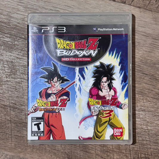 Dragon Ball Z: Budokai HD Collection (Sony Playstation 3, PS3)