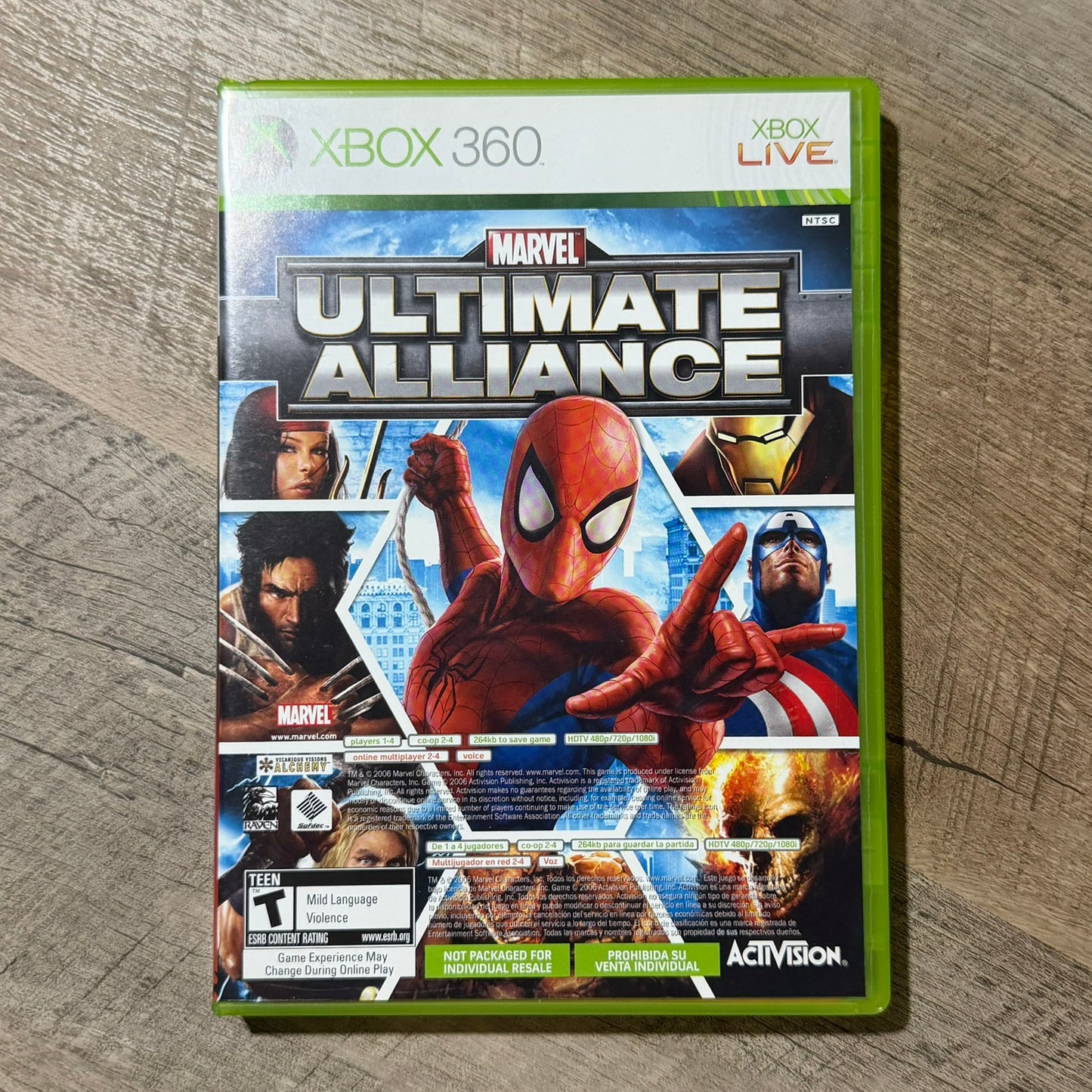 Marvel Ultimate Alliance / Forza Motorsport 2 - Two Pack (Microsoft Xbox 360)