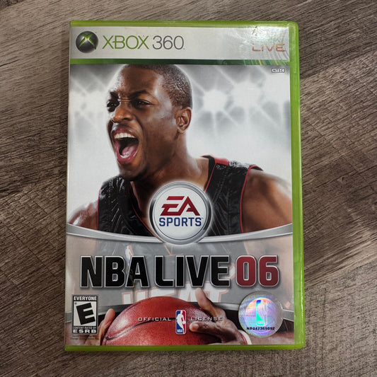 NBA Live 06 (Microsoft Xbox 360)