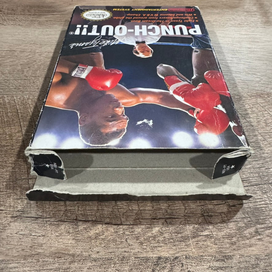 Mike Tyson's Punch-Out (Nintendo NES, 1987) Complete W/ Nice Box & Mint Cart!