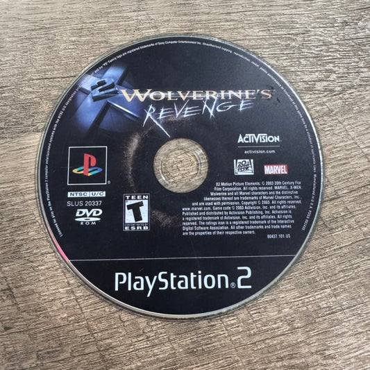 Wolverine's Revenge (Sony Playstation 2, PS2)