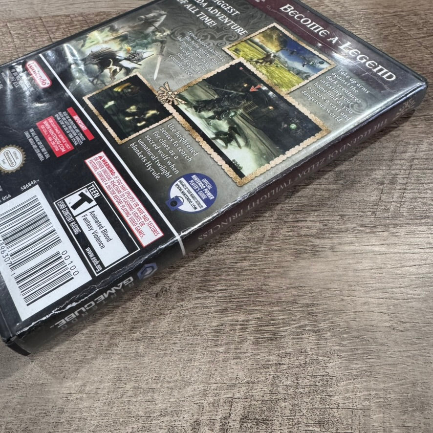 The Legend of Zelda: Twilight Princess (Nintendo GameCube, 2006) CIB & CLEAN!