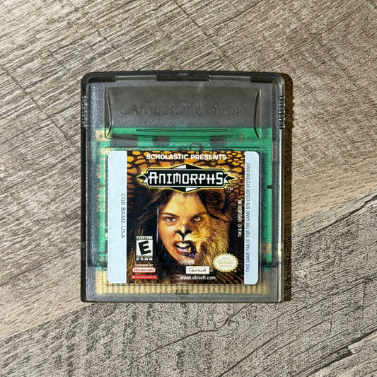 Animorphs (Nintendo GameBoy Color, GBC)