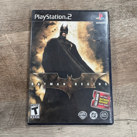 Batman Begins (Sony Playstation 2, PS2)