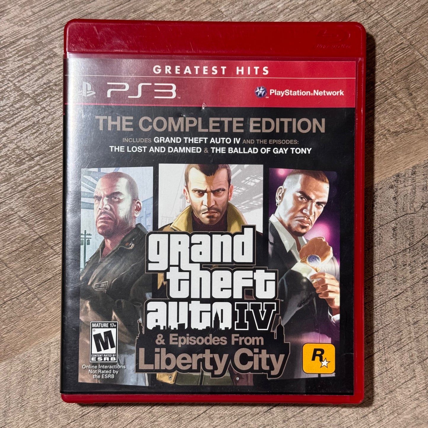 Grand Theft Auto IV & Episodes From Liberty City (Sony Playstation 3, PS3)