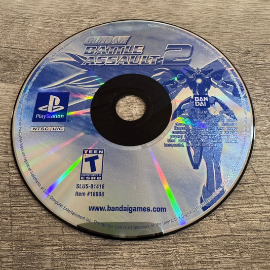 Gundam Battle Assault 2 (Sony Playstation, PS1)