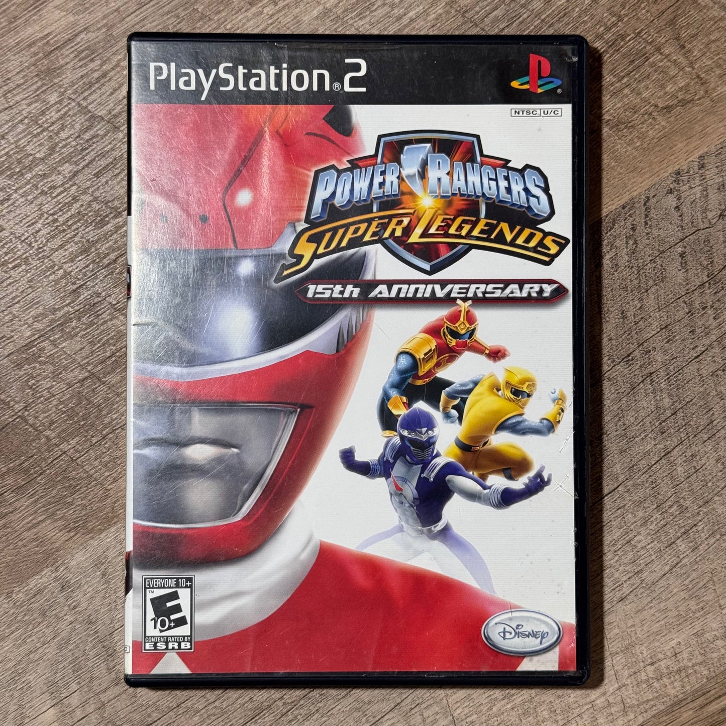 Power Rangers: Super Legends 15th Anniversary (Sony Playstation 2, PS2)