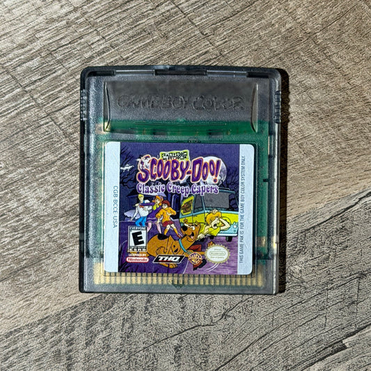 Scooby-Doo! Classic Creep Capers (Nintendo GameBoy Color, GBC)