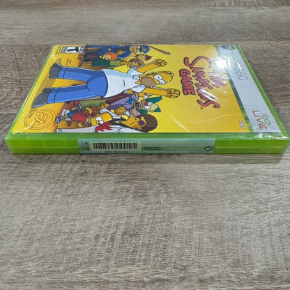 The Simpsons Game (Microsoft Xbox 360, 2007) Brand New & Factory Sealed!