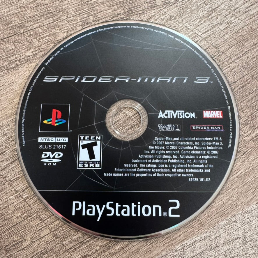Spider-Man 3 (Sony Playstation 2, PS2)