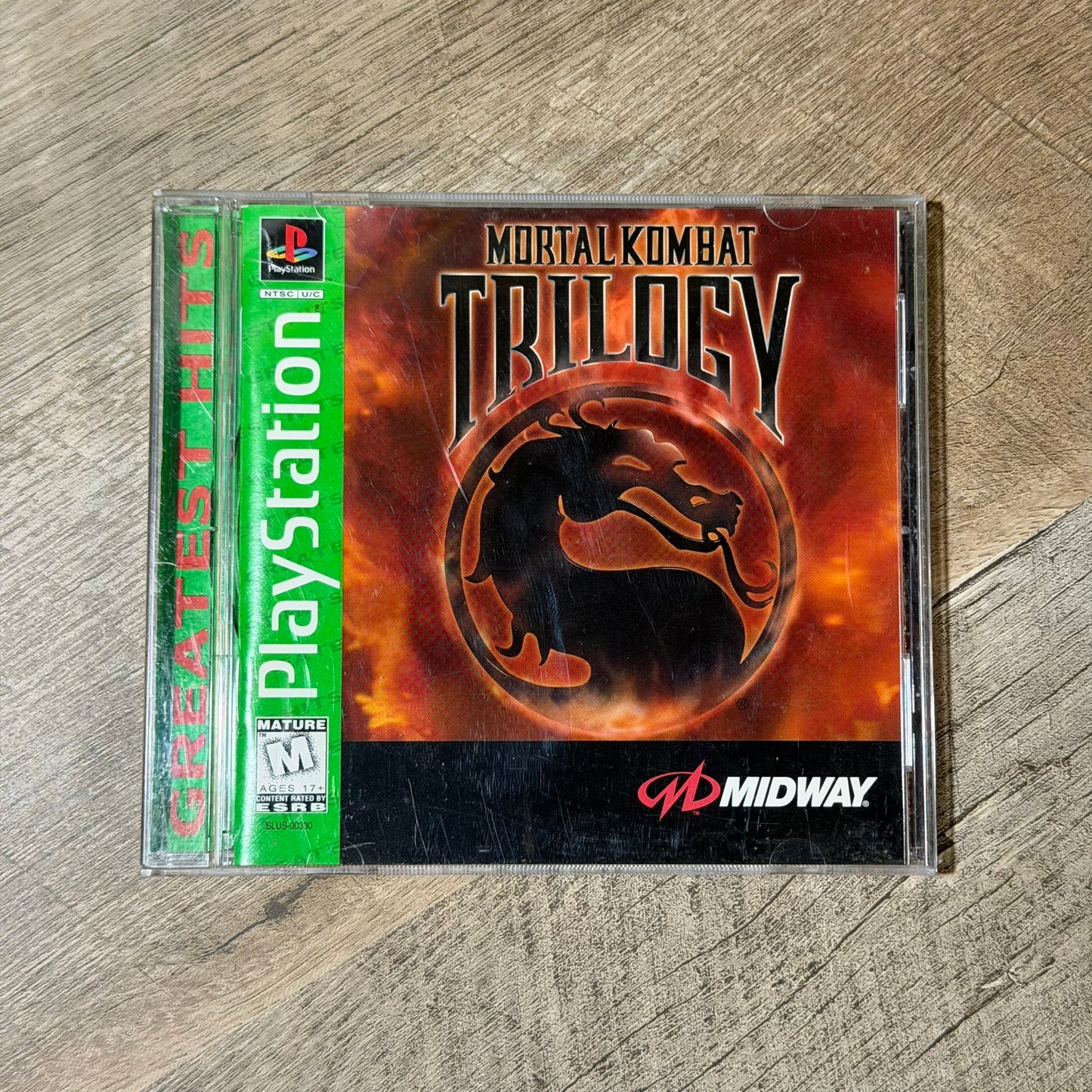 Mortal Kombat Trilogy (Sony Playstation, PS1)