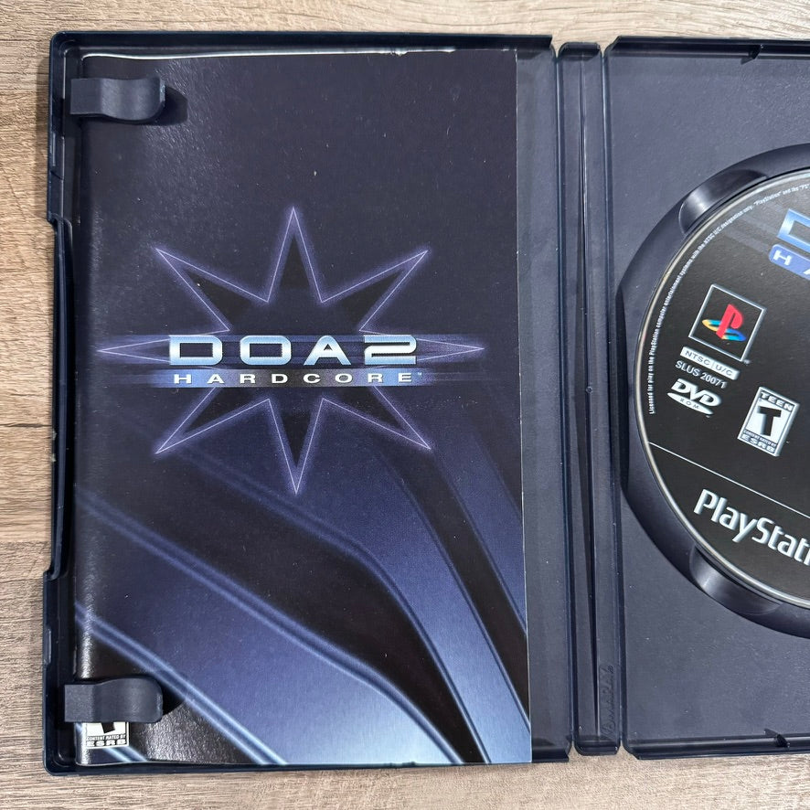 Dead or Alive 2 Hardcore (Sony PlayStation 2, PS2 2000)🔥CIB W/ Disc, Manual+🔥