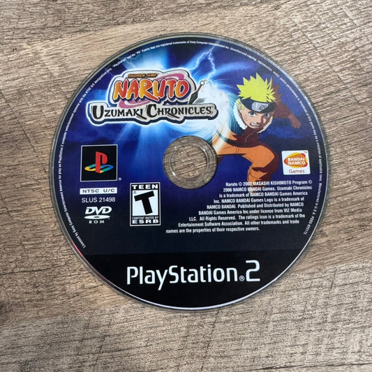 Naruto Uzumaki Chronicles (Sony Playstation 2, PS2)