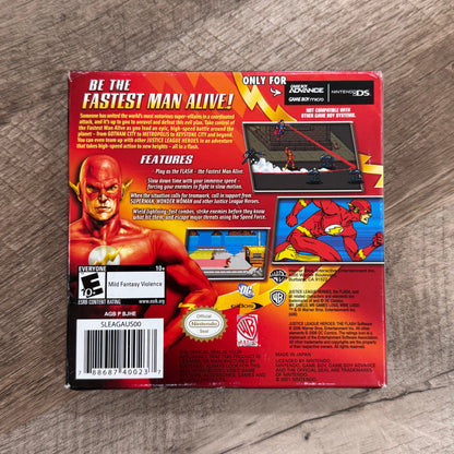 Justice League Heroes: The Flash (Nintendo GameBoy Advance, GBA)