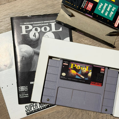 Championship Pool (Super Nintendo, SNES)