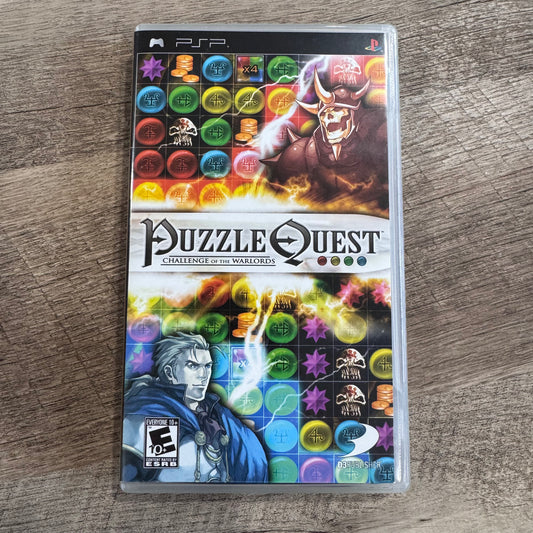 Puzzle Quest: Challenge of The Warlords (Sony Playstation Portable, PSP)