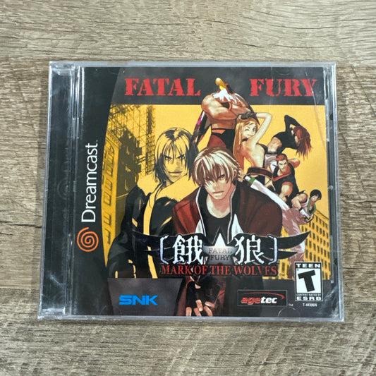 Sega Dreamcast Fatal Fury Mark of the Wolves - 2001 SEALED COPY! SNK🔥 SEE 📸