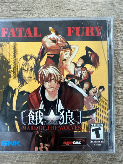 Sega Dreamcast Fatal Fury Mark of the Wolves - 2001 SEALED COPY! SNK🔥 SEE 📸