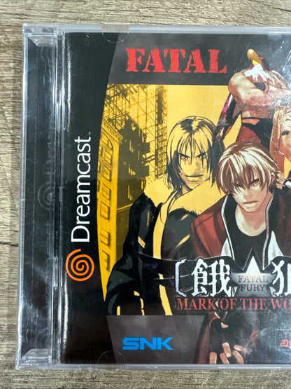 Sega Dreamcast Fatal Fury Mark of the Wolves - 2001 SEALED COPY! SNK🔥 SEE 📸