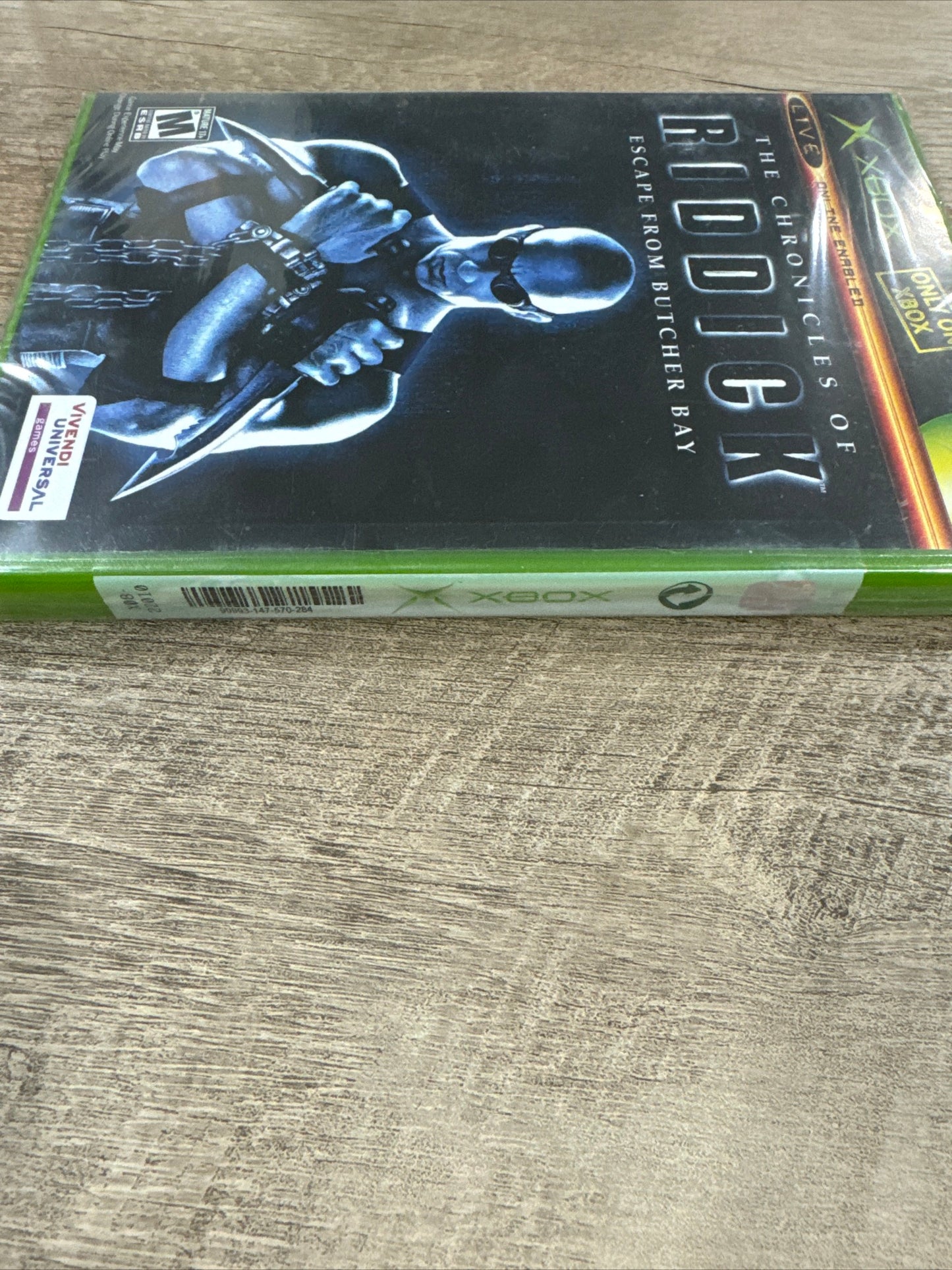 Chronicles of Riddick: Escape From Butcher Bay (Microsoft Xbox 2004) BRAND NEW🔥