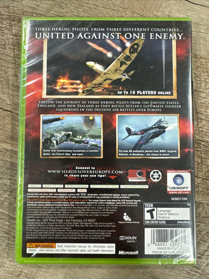 New: HEROES OVER EUROPE - Microsoft Xbox 360 Factory Sealed