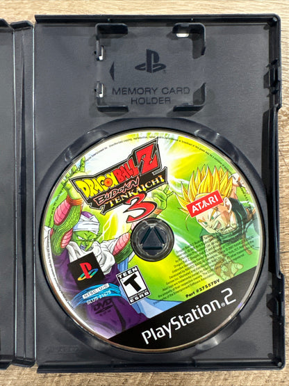Dragon Ball Z: Budokai Tenkaichi 3 Sony PS2 PlayStation 2 Black Label CIB Tested