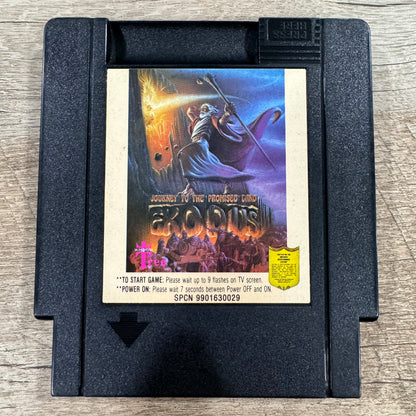 Exodus: Journey to the Promised Land (Nintendo NES, 1990) Very Clean Cart!