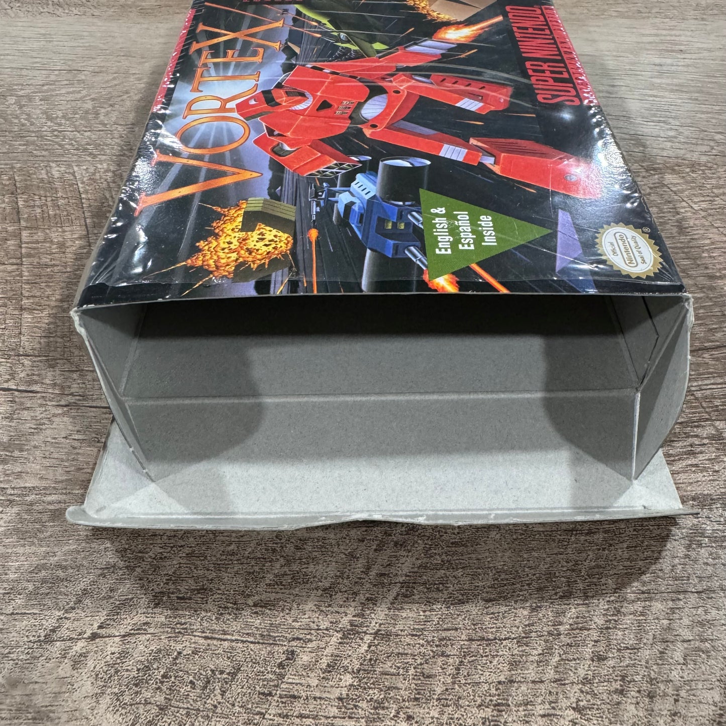 Vortex (Super Nintendo, SNES 1993)🔥Complete in Box CIB With Poster & Plastic!🔥