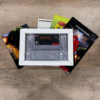 Vortex (Super Nintendo, SNES 1993)🔥Complete in Box CIB With Poster & Plastic!🔥